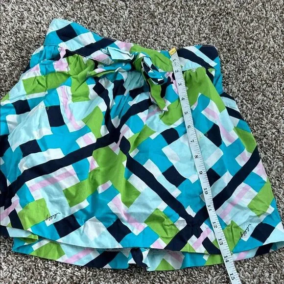 Lilly Pulitzer Girls Geo Print Vintage Skirt - Picture 2 of 7